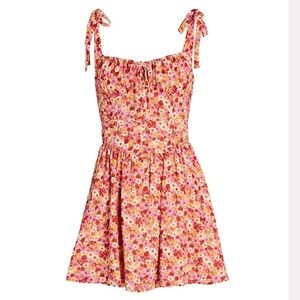 For Love & Lemons Felicia Mini Dress